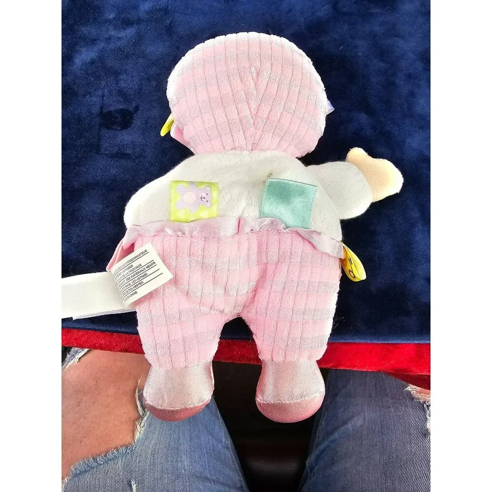 Taggies Signature Collection Baby Doll Pink Plush 8 Soft Lovey Mary‎ Meyer Plush